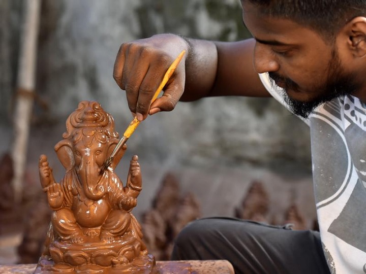Clay Ganesha making workshop
